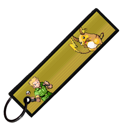 "GYM LEADER LT SURGE" CUSTOM KEY TAG