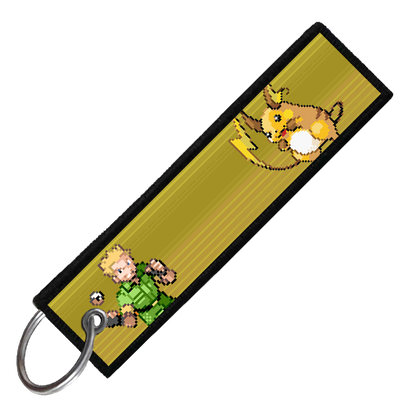 "GYM LEADER LT SURGE" CUSTOM KEY TAG