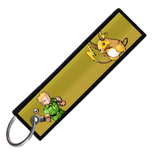"GYM LEADER LT SURGE" CUSTOM KEY TAG
