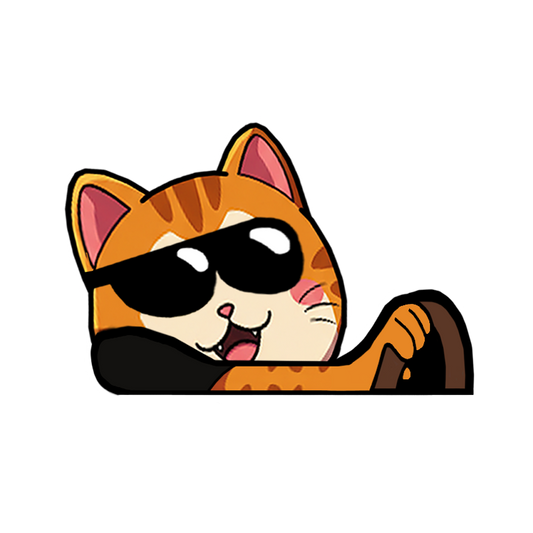 "LUCKY CAT" JAPAN CULTURE MOBBIN PEEKERS