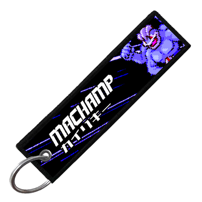 "JAPANESE MACHAMP" CUSTOM KEY TAG