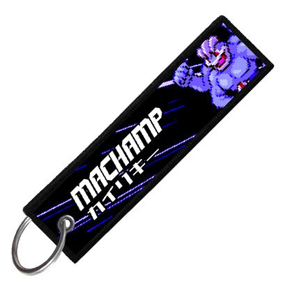 "JAPANESE MACHAMP" CUSTOM KEY TAG