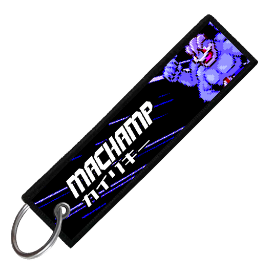 "JAPANESE MACHAMP" CUSTOM KEY TAG
