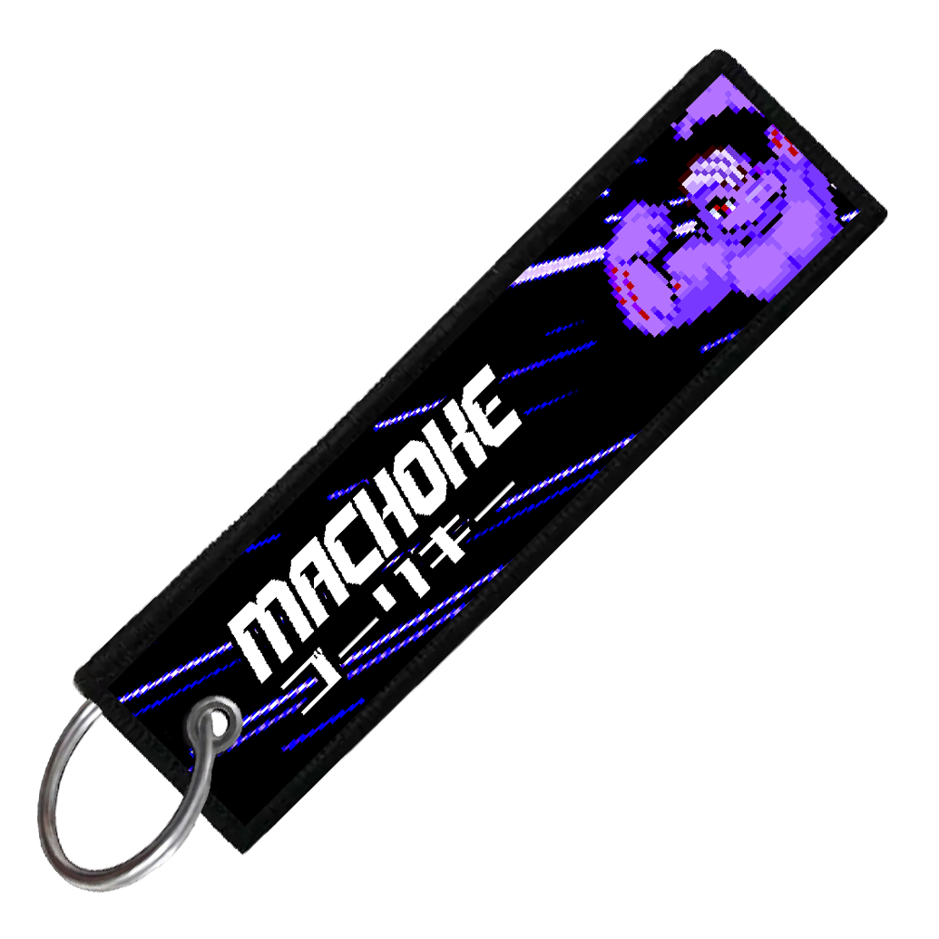 "JAPANESE MACHOKE" CUSTOM KEY TAG