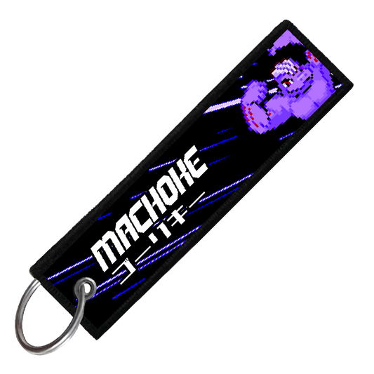 "JAPANESE MACHOKE" CUSTOM KEY TAG