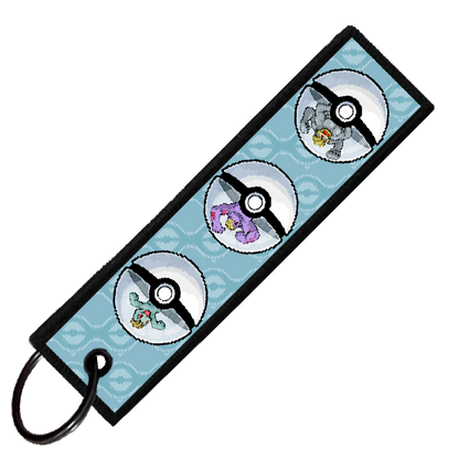"MACHOP POKEBALL EVO" CUSTOM KEY TAG