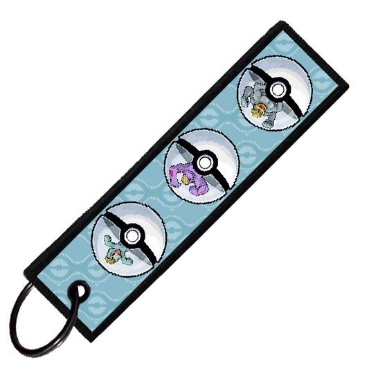 "MACHOP POKEBALL EVO" CUSTOM KEY TAG
