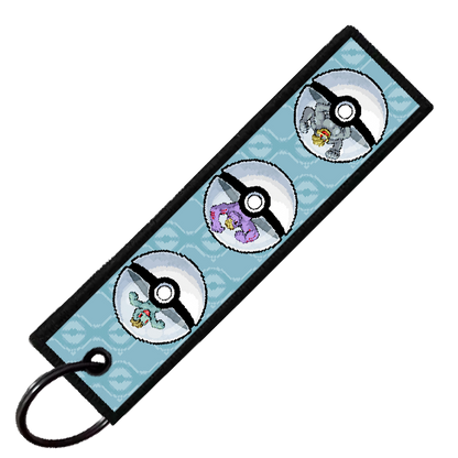 "MACHOP POKEBALL EVO" CUSTOM KEY TAG