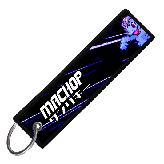 "JAPANESE MACHOP" CUSTOM KEY TAG