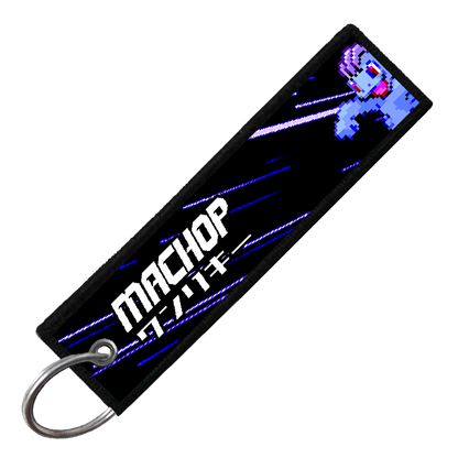"JAPANESE MACHOP" CUSTOM KEY TAG
