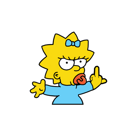 "MAGGIE" SIMPSON WINDOW PEEKER