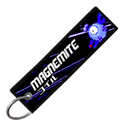 "JAPANESE MAGNEMITE" CUSTOM KEY TAG