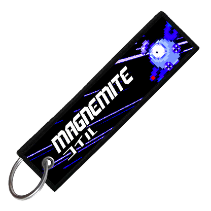 "JAPANESE MAGNEMITE" CUSTOM KEY TAG
