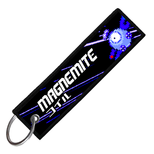 "JAPANESE MAGNEMITE" CUSTOM KEY TAG