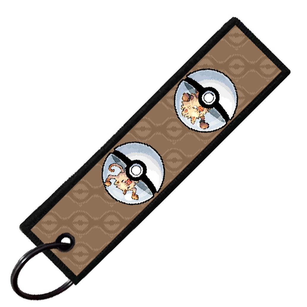 "MANKEY POKEBALL EVO" CUSTOM KEY TAG