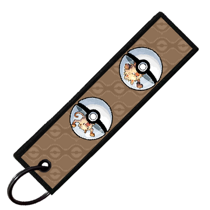 "MANKEY POKEBALL EVO" CUSTOM KEY TAG