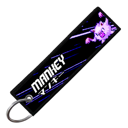 "JAPANESE MANKEY" CUSTOM KEY TAG