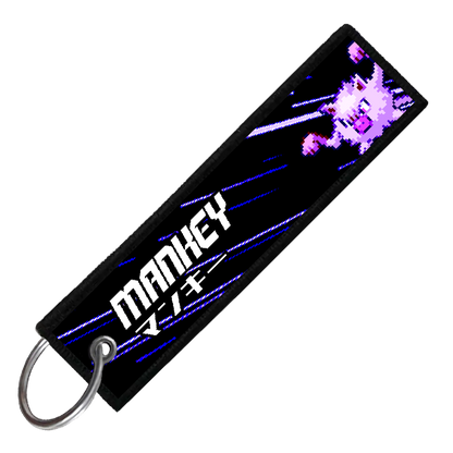 "JAPANESE MANKEY" CUSTOM KEY TAG