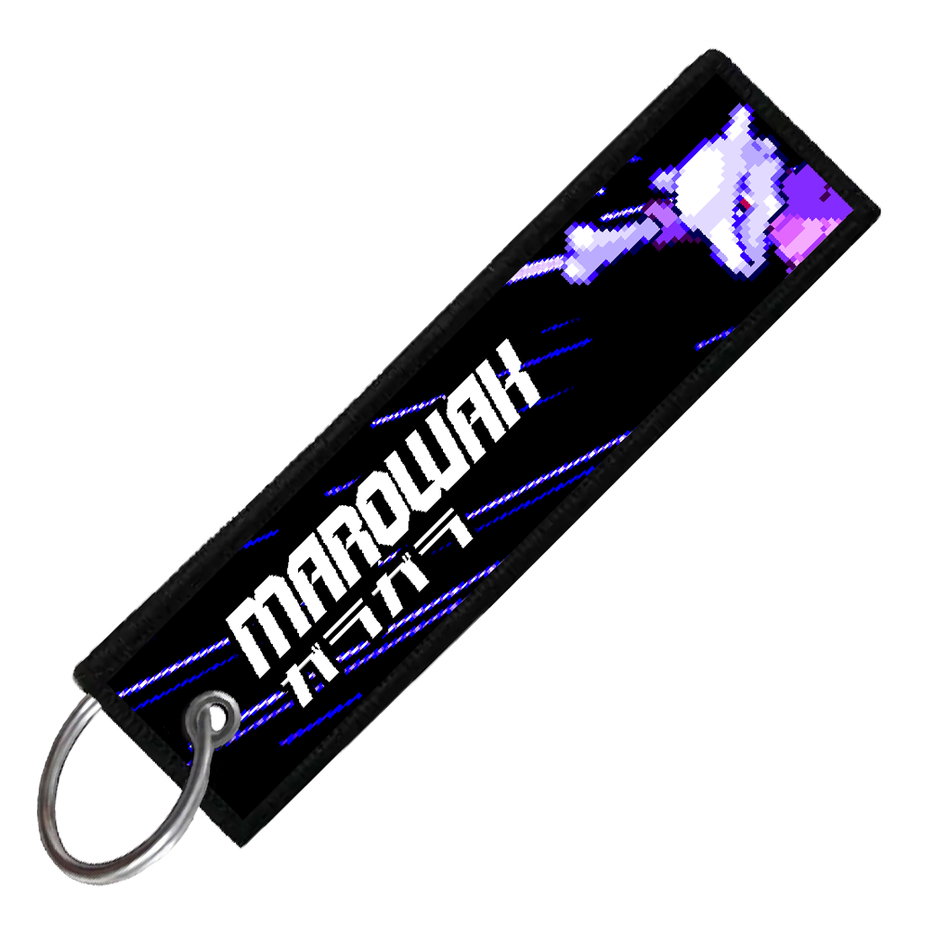 "JAPANESE MAROWAK" CUSTOM KEY TAG