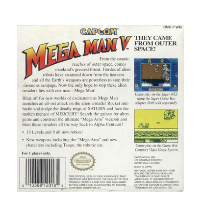 "MEGA MAN V" GAMEBOY AIR FRESHENER