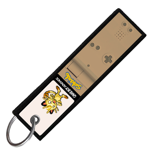 "MEOWTH GAMEBOY" CUSTOM KEY TAG