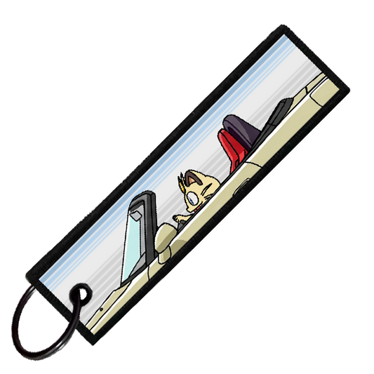 "MEOWTH CRUISER" CUSTOM KEY TAG