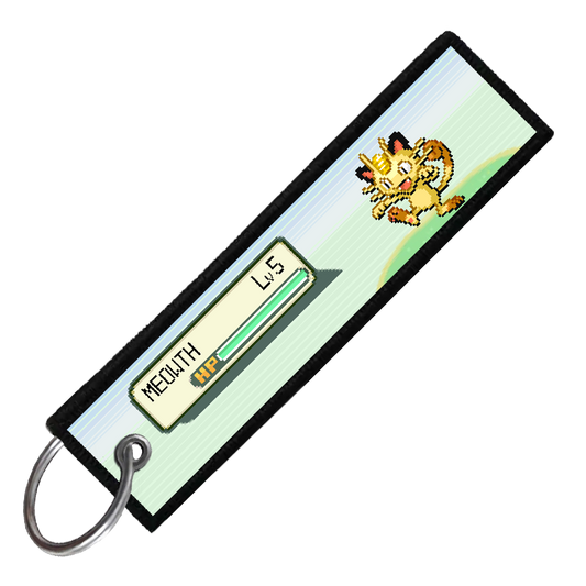 "MEOWTH BATTLE ENCOUNTER" CUSTOM KEY TAG