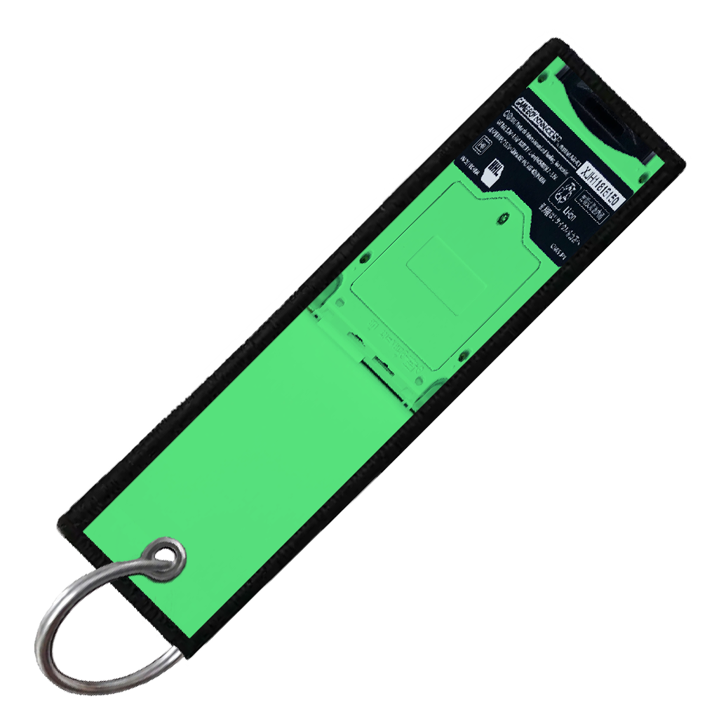 "METAPOD GAMEBOY" CUSTOM KEY TAG