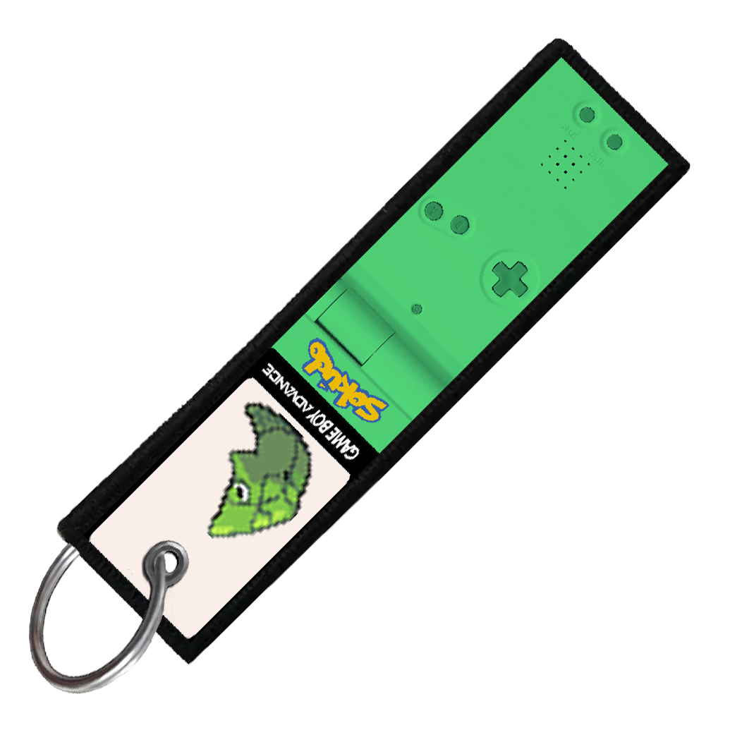 "METAPOD GAMEBOY" CUSTOM KEY TAG