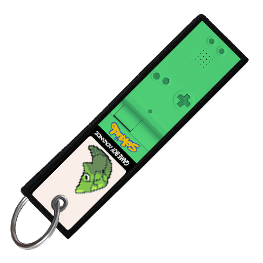 "METAPOD GAMEBOY" CUSTOM KEY TAG