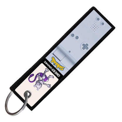 "MEWTWO GAMEBOY" CUSTOM KEY TAG