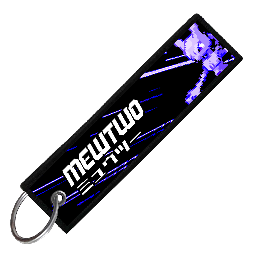 "JAPANESE MEWTWO" CUSTOM KEY TAG