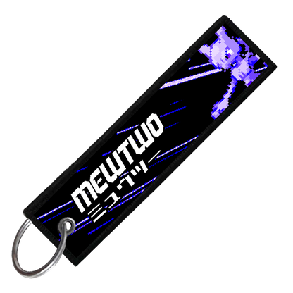 "JAPANESE MEWTWO" CUSTOM KEY TAG