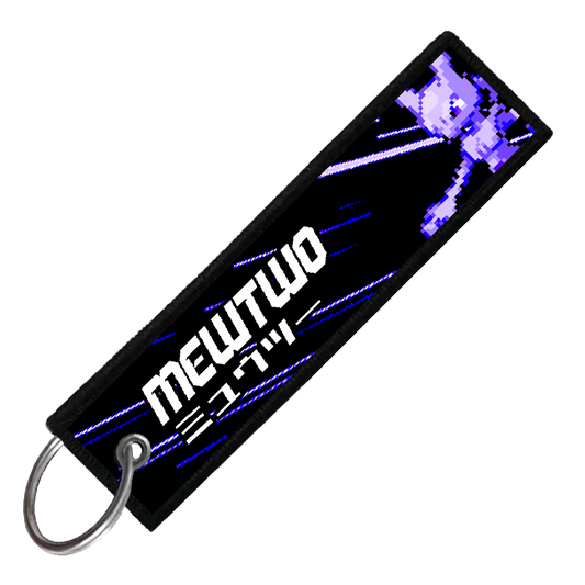 "JAPANESE MEWTWO" CUSTOM KEY TAG