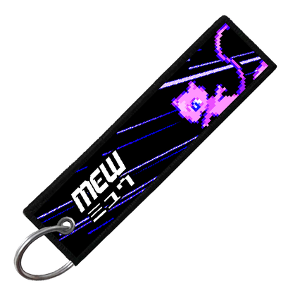 "JAPANESE MEW" CUSTOM KEY TAG