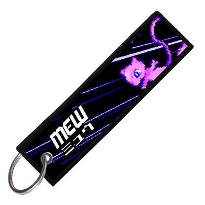 "JAPANESE MEW" CUSTOM KEY TAG