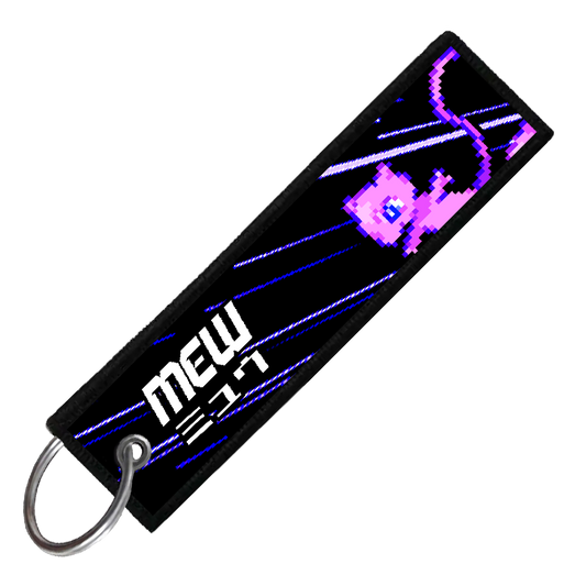 "JAPANESE MEW" CUSTOM KEY TAG