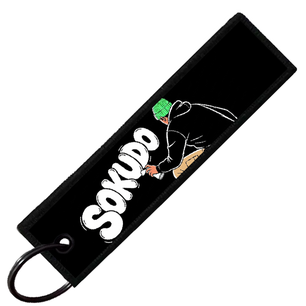 "MAZDA MIATA GRAFFITI GARAGE" Custom Key Tag