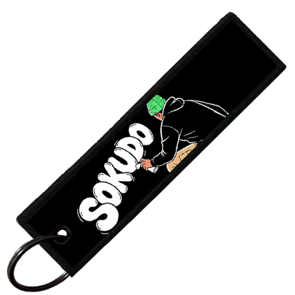 "MAZDA MIATA GRAFFITI GARAGE" Custom Key Tag