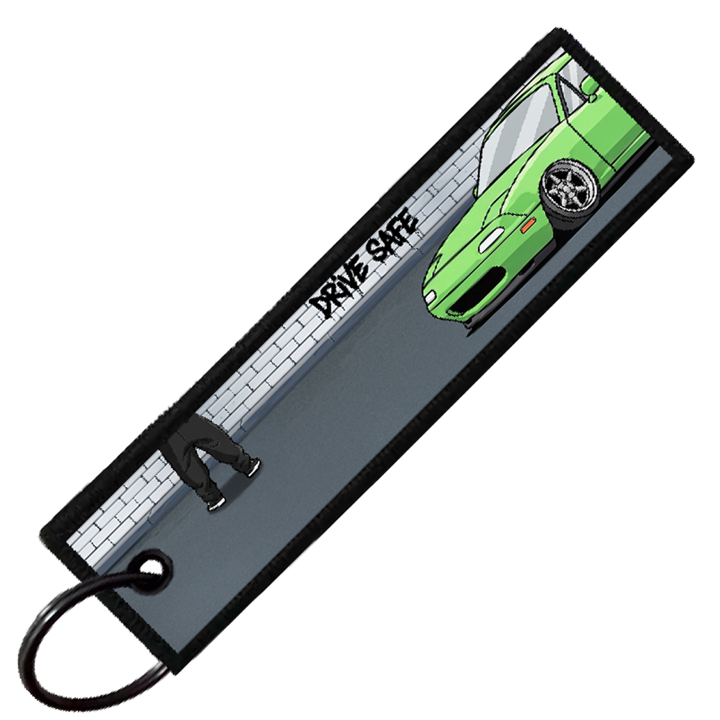 "MAZDA MIATA TAGGED" Custom Key Tag