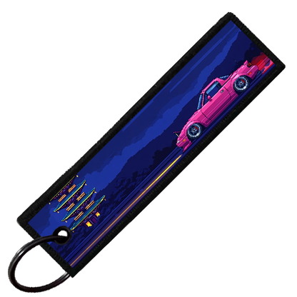 "MIATA NA PIXEL SIDE PROFILES" CUSTOM KEY TAG