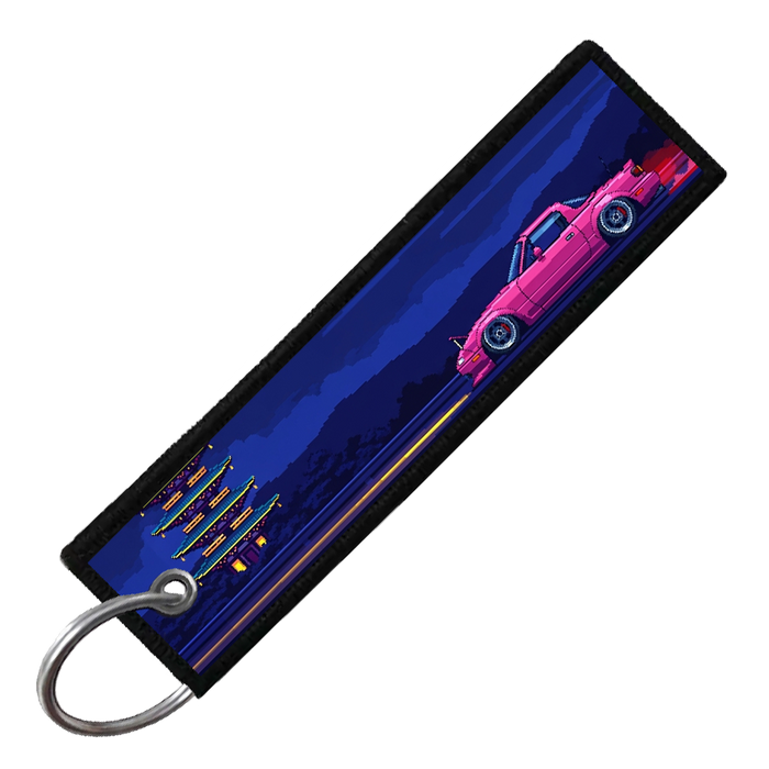 "MIATA NA PIXEL SIDE PROFILES" CUSTOM KEY TAG