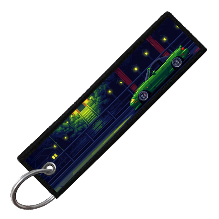 "MIATA NB PIXEL SIDE PROFILES" CUSTOM KEY TAG