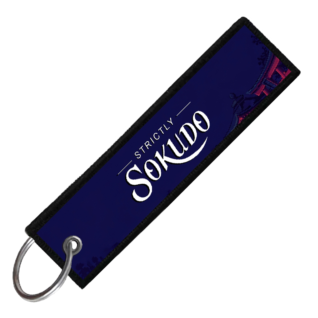 "MIATA NC PIXEL SIDE PROFILES" CUSTOM KEY TAG