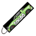 "MAZDA MIATA GRAFFITI GARAGE" Custom Key Tag