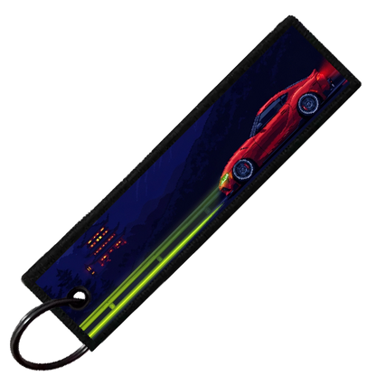 "MK5 SUPRA PIXEL SIDE PROFILES" CUSTOM KEY TAG