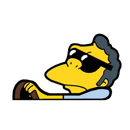 "MOE" SIMPSON MOBBIN PEEKER
