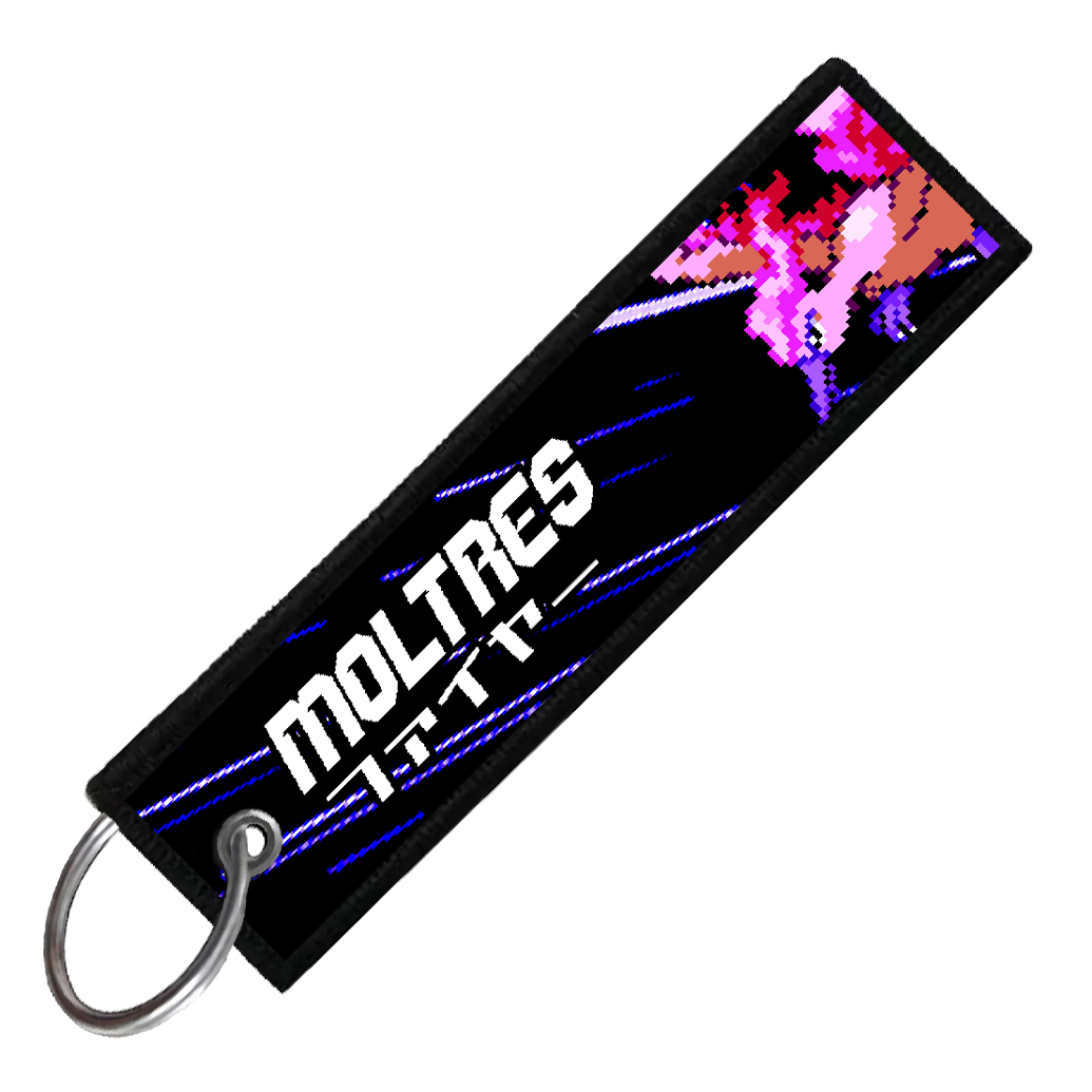 "JAPANESE MOLTRES" CUSTOM KEY TAG