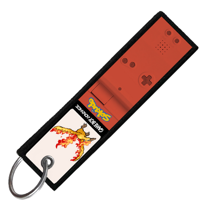 "MOLTRES GAMEBOY" CUSTOM KEY TAG