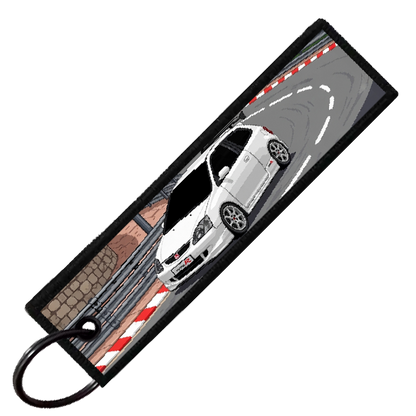 "MONACO GRAND PRIX 8-BIT TRACK" CUSTOM KEY TAG